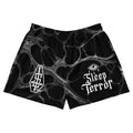 Black Acid Women's Gym Shorts